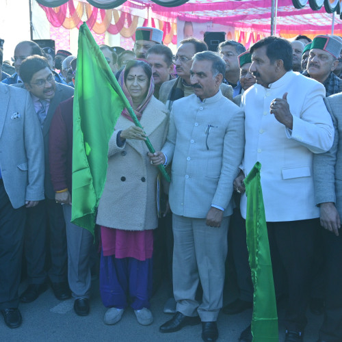 Launching of e-vehicle by the Hon'ble Chief Minister on 3rd Feb. 2023